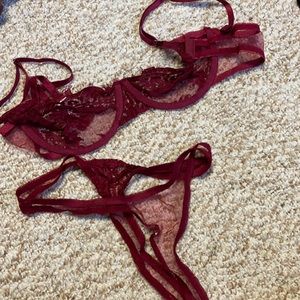Never worn lace lingerie